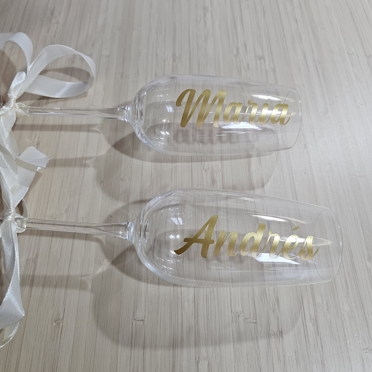 Personalized Cups with Name and Ribbon | Custom Design