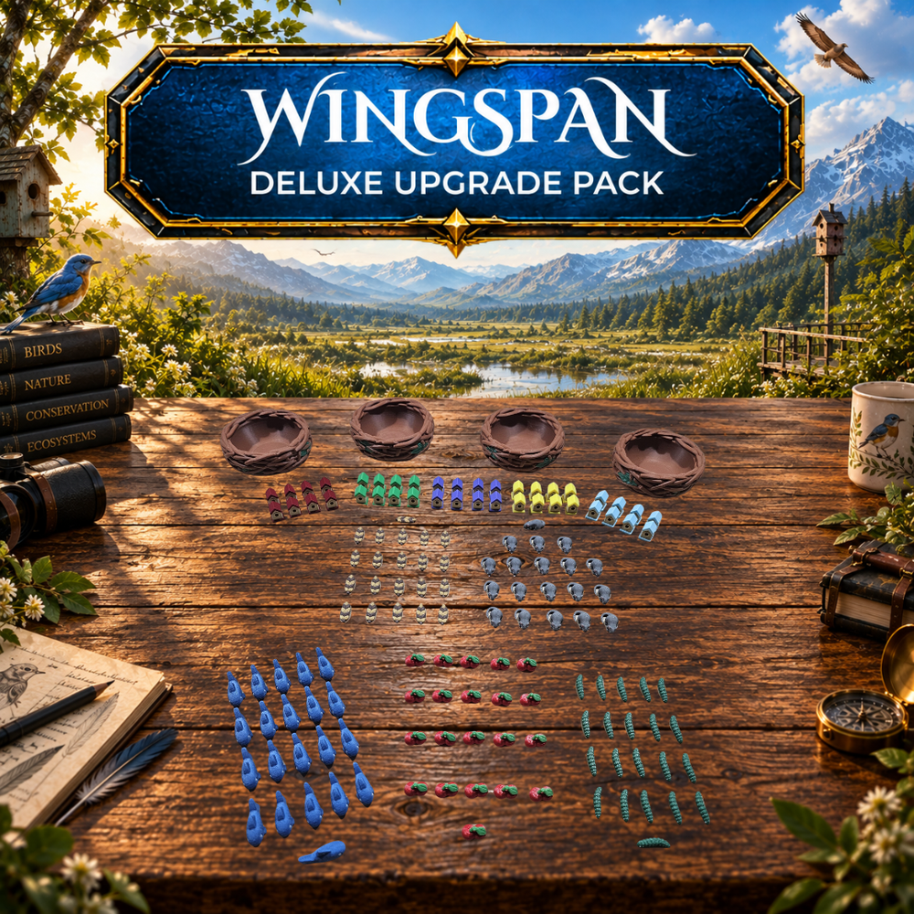 Accesorios premium para Wingspan impresos en 3D para mejorar la experiencia de juego