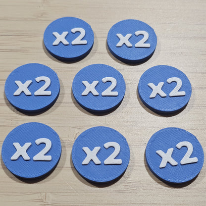Ark Nova - Fichas de X y X2 Premium