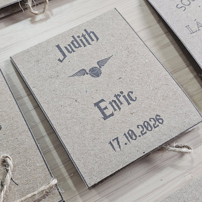 Personalized Wedding Tissue Holders | Tears of Joy