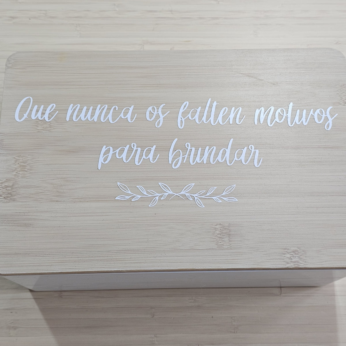 Personalized Vinyl Box | Names, Phrases, and Designs