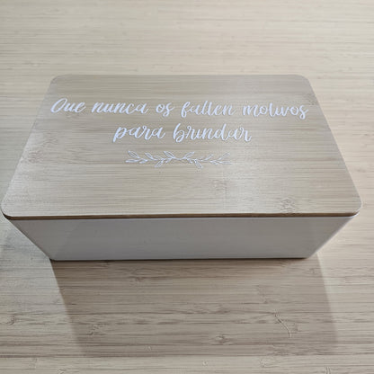 Personalized Vinyl Box | Names, Phrases, and Designs
