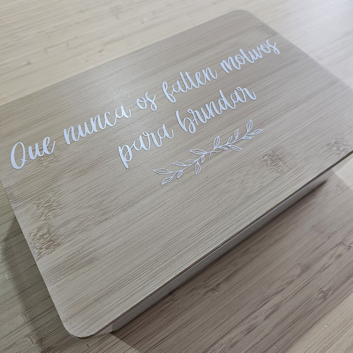 Personalized Vinyl Box | Names, Phrases, and Designs