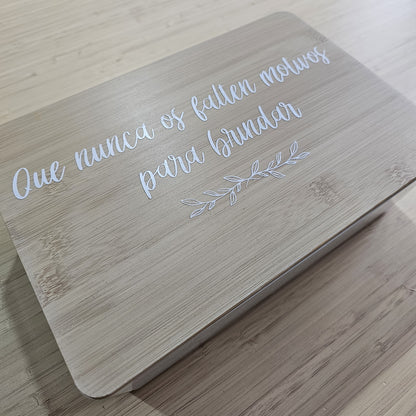 Personalized Vinyl Box | Names, Phrases, and Designs