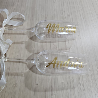 Personalized Cups with Name and Ribbon | Custom Design