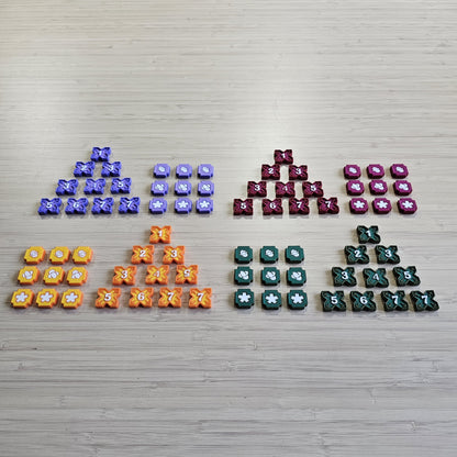 Nippon Zaibatsu - Premium Favor and Influence Tokens