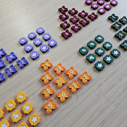 Nippon Zaibatsu - Premium Favor and Influence Tokens