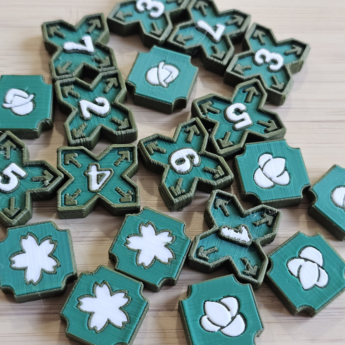 Nippon Zaibatsu - Premium Favor and Influence Tokens