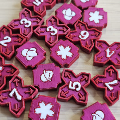 Nippon Zaibatsu - Premium Favor and Influence Tokens
