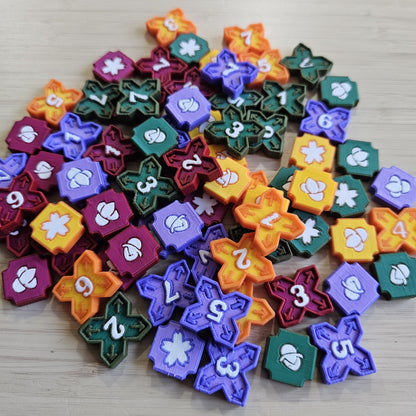 Nippon Zaibatsu - Premium Favor and Influence Tokens