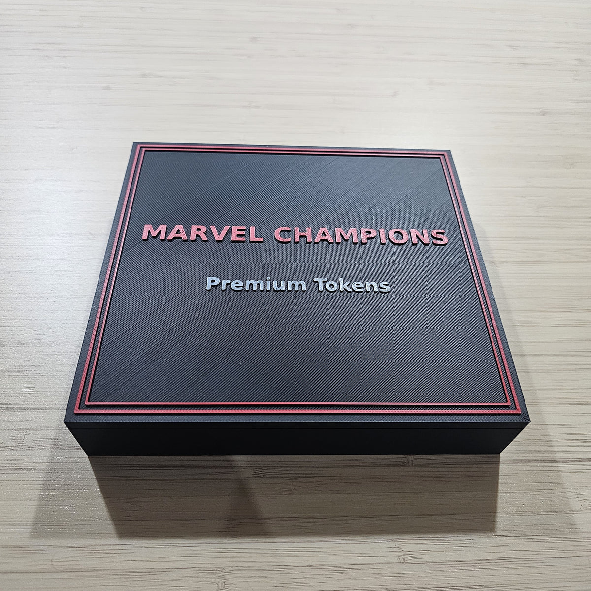 Marvel Champions LCG - Caja de Almacenamiento de Fichas Premium