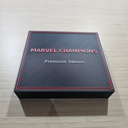 Marvel Champions LCG - Caja de Almacenamiento de Fichas Premium