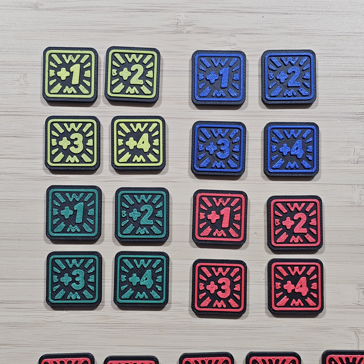 Marvel Champions LCG - Premium Stat Boost Tokens