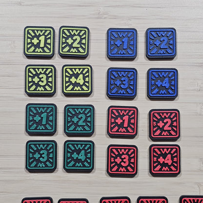 Marvel Champions LCG - Premium Stat Boost Tokens